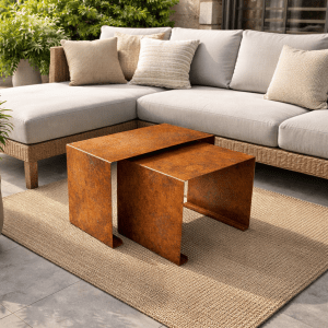 Bijzettafel corten M